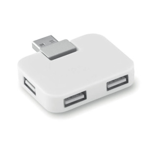 USB rozbočovač SQUARE - Reklamnepredmety