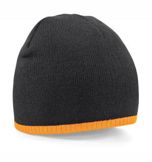 Dvoubarevná čepice Beanie - Reklamnepredmety