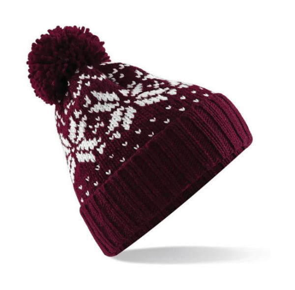 Čepice Fair Isle Snowstar Beanie