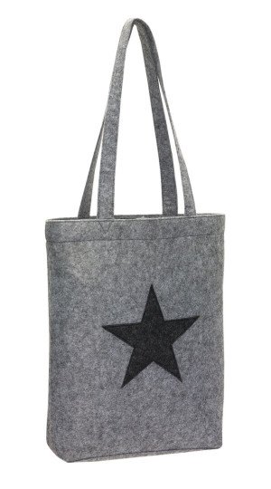 Nákupní taška z plsteného materiálu"Star Dust" - Reklamnepredmety