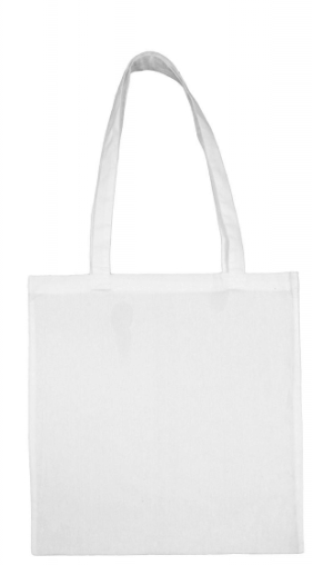 Organická bavlněná taška "Popular" s dlouhým uchem - Reklamnepredmety