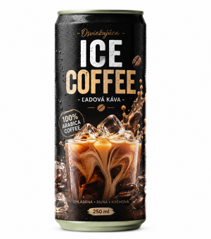Ledová káva v plechovce 250 ml — různé barvy