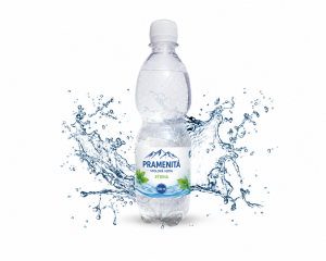 Sycená stolní voda s vlastním potiskem 500 ml — různé barvy