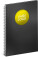 NOTIQUE Notes Twin čierny/žltý, linajkovaný, 21 x 29,7 cm - a-3506_tit - variant Pg A-3506