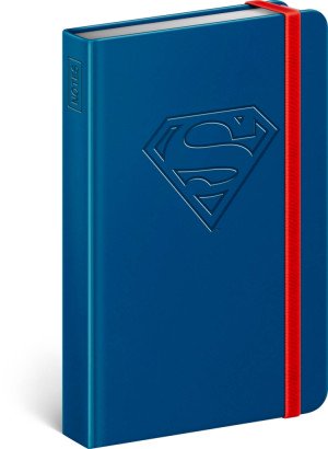 Notes Superman – Logo, linkovaný, 11 × 16 cm - Reklamnepredmety