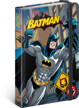 Notes Batman – Power, linkovaný, 11 × 16 cm - Reklamnepredmety