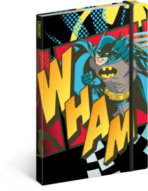 Notes Batman – Wham, linajkovaný, 13 x 21 cm - Reklamnepredmety