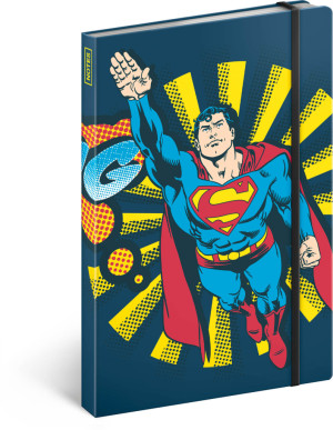 Notes Superman – Bang, linkovaný, 13 x 21 cm - Reklamnepredmety