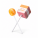 Ovocné lízátko v krabičce - LOLLY CUBE — různé barvy guľa
