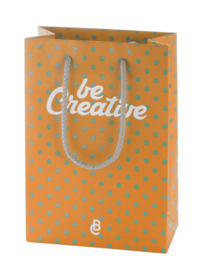CreaShop M stredná papírová nákupní taška na zakázku - Reklamnepredmety