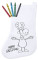 Plicom vánoční punčocha na vybarvení - ap781112_3ln9khs5 - variant Ap 781112