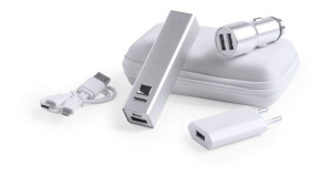 Tilmix sada USB nabíječky a power banky 2200 mAh