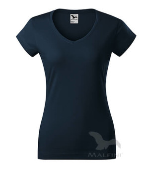 Fit V-neck Triko dámske - Reklamnepredmety