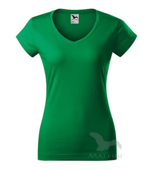 Fit V-neck Triko dámske - Reklamnepredmety