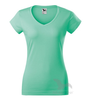 Fit V-neck Triko dámske - Reklamnepredmety