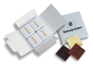 Čokoládová sada 4x5g - Reklamnepredmety