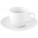 LEISURE Porcelánový šálek s podšálkem, 80 ml - porcelan-kavescsesze-es-alatet-feher--3177-02--300 - variant Gi 3177-02CD
