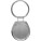 ASSAD Přívěsek na klíče - round-metal-key-holder-silver-8679-32-300 - variant 