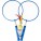 Badmintonový set - tollaslabda-keszlet-kek--7867-23--300 - variant Gi 7867-23