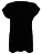 BY021 Ladies` Extended Shoulder Tee - BY021_Black - variant Ls 1000035843
