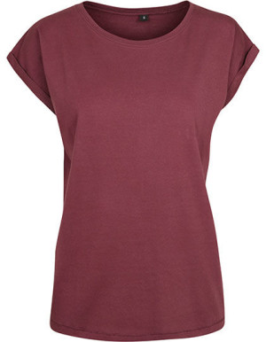 BY021 Ladies` Extended Shoulder Tee - Reklamnepredmety