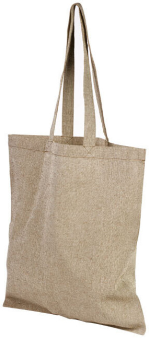 Pheebs nákupní taška ze směsi recyklované bavlny a polyesteru 150 g/m² - Reklamnepredmety