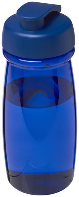Sportovní láhev s vyklápěcím víčkem H2O Pulse® 600 ml - Reklamnepredmety