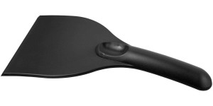 Zakřivená plastová škrabka na led Ski
