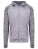 JC057 Men´s Cool Contrast Zoodie - JC057_Grey_Grey-Melange - variant Ls 1000256011