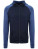 JC057 Men´s Cool Contrast Zoodie - JC057_Navy_Navy-Melange - variant Ls 1000256016