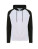 JH063 Baseball Zoodie - JH063_Heather-Grey_Jet-Black - variant Ls 1000255846
