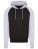JH063 Baseball Zoodie - JH063_Jet-Black_Heather-Grey - variant Ls 1000289693