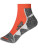 JN214 Sport Sneaker Socks - JN214_Bright-Orange_White - variant Ls 1000273740
