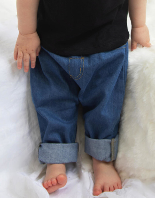 Dětské džínové kalhoty Baby Rocks