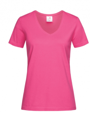 Dámske tričko Classic-T V-Neck Women - Reklamnepredmety