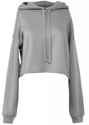 Women`s Cropped Fleece Hoodie - Reklamnepredmety