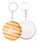 KeyBadge Mini přívěšek na klíče s plackou - AP718216 - variant Ap 718216