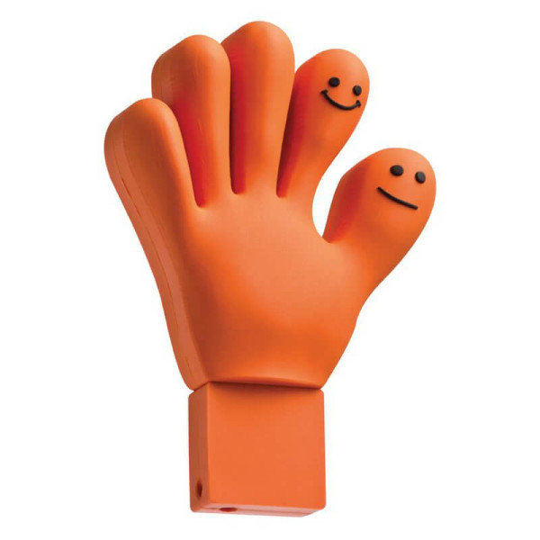 USB klíče s veselým Fun Hands designem z PVC