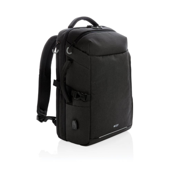 Swiss Peak XXL víkendový RFID & USB batoh