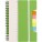 Notebook - spiralfuzet-irodaszerekkel-lime--8300-19--300 - variant Gi 8300-19