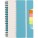 Notebook - wire-bound-notebook-with-ruler-and-sticky-notes-light-blue-8300-18-300 - variant 