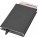 Aluminium RFID soft touch card holder, Black - aluminium-rfid-soft-touch-card-holder-black-8241-01-300 - variant 