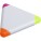 Trojúhelníkový zvýrazňovač - abs-triangular-highlighter-white-8672-02-300 - variant 