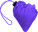 Skládací nákupní taška - foldable-polyester-210d-shopping-bag-purple-8962-24-hd - variant