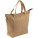 Menší nákupní taška z laminovaného papíru s hliníkovou vložkou - laminalt-hutotaska-barna--8263-11--300 - variant Gi 8263-11
