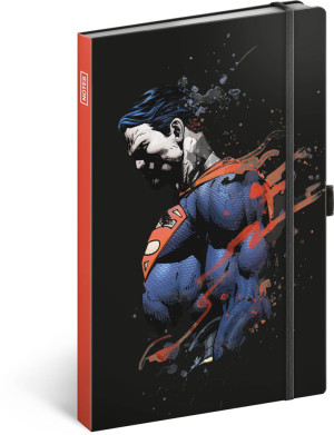 Notes Superman, linkovaný, 13 × 21 cm - Reklamnepredmety