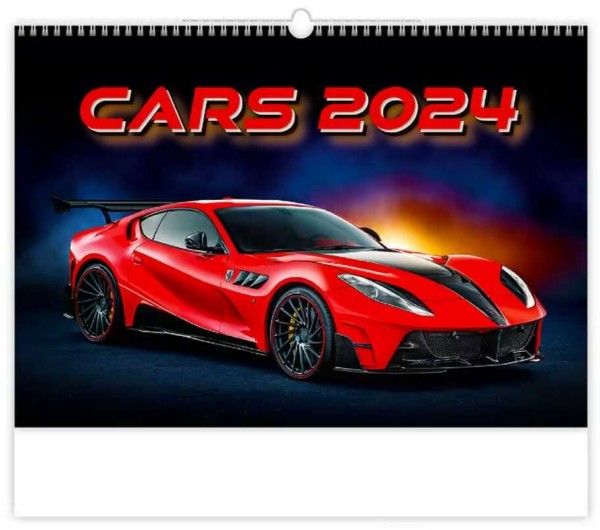 Nástěnný kalendář Cars