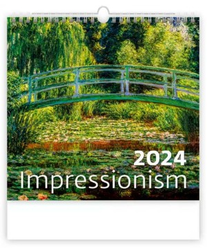 Nástěnný kalendář Impressionism - Reklamnepredmety