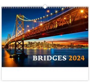 Nástěnný kalendář Bridges - Reklamnepredmety