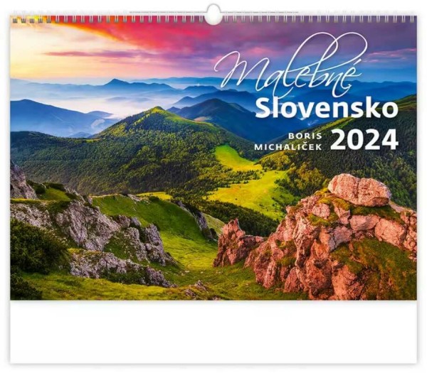 Nástěnný kalendář Malebné Slovensko